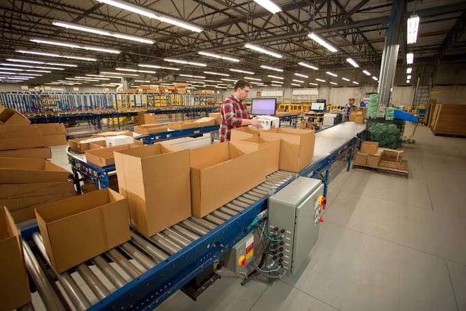 automated warehouse customer repair clinic increasing efficiency by batch processing orders