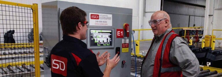automated warehouse consultation partner with manager