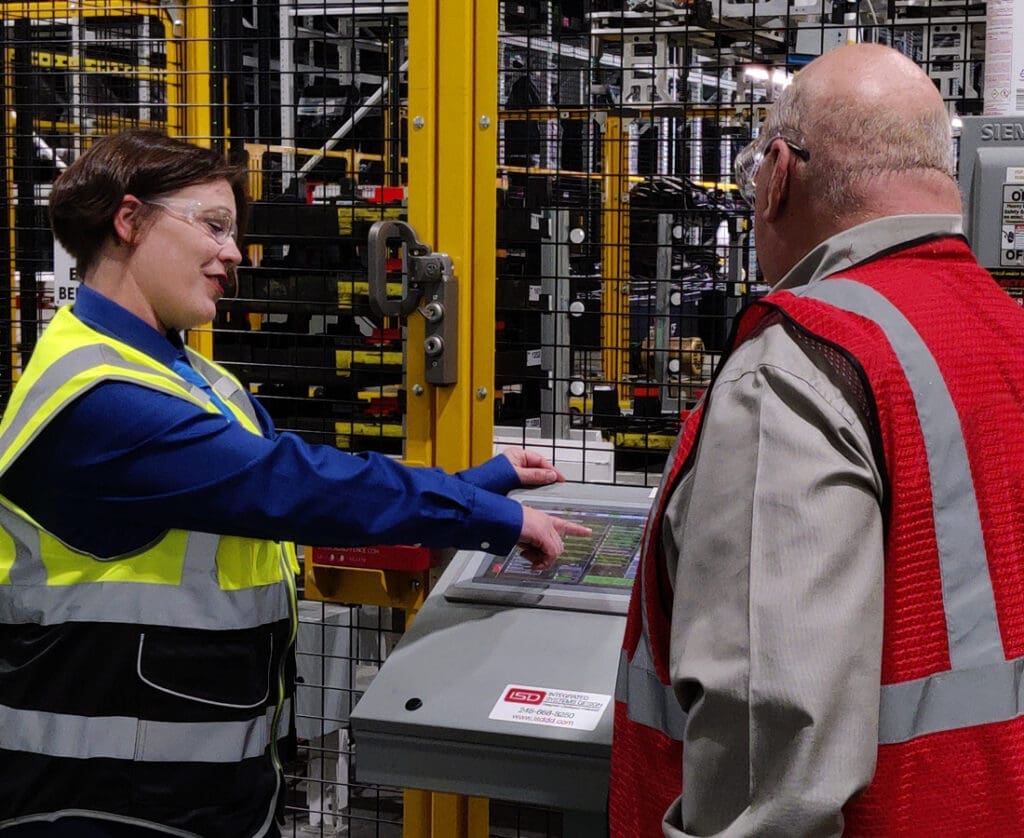 consultant training warehouse manager on automation controls