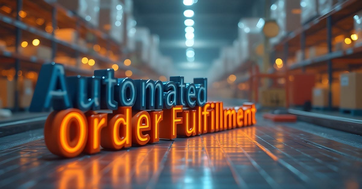 automated order fulfillment - automated warehouse