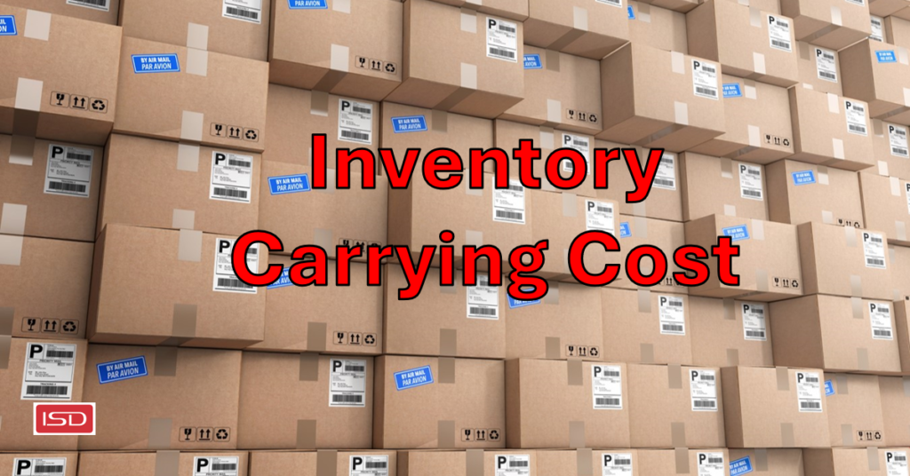Inventory Carrying Cost in a warehouse setting
