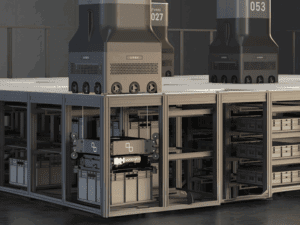 URBX ASRS AMR picking a tote