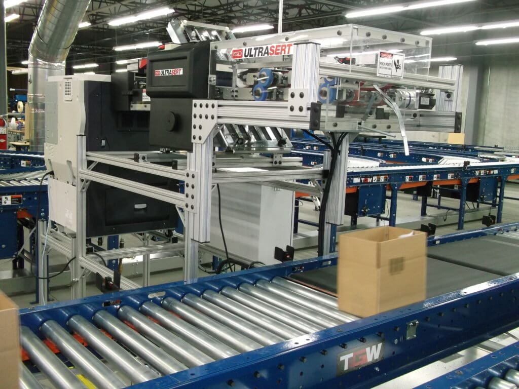 UltraSert equipment in use