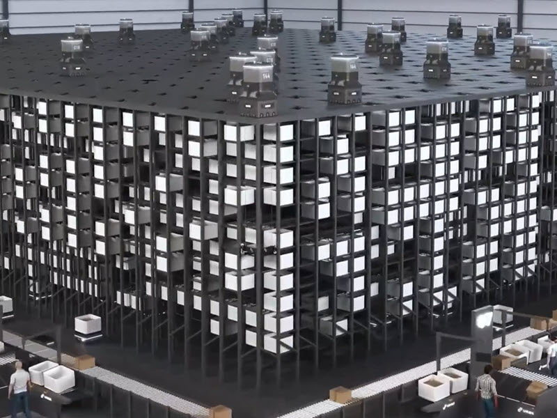 URBX Cube Robotic ASRS