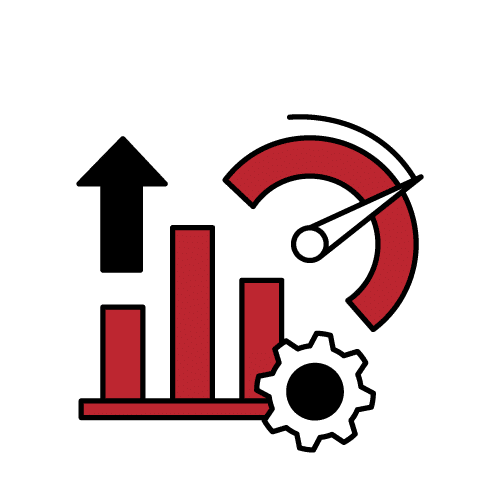 Increasing Throughput Icon