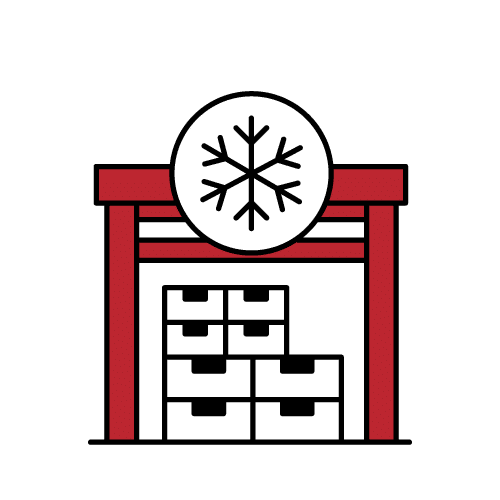 Space Utilization icon in Food and Beverage