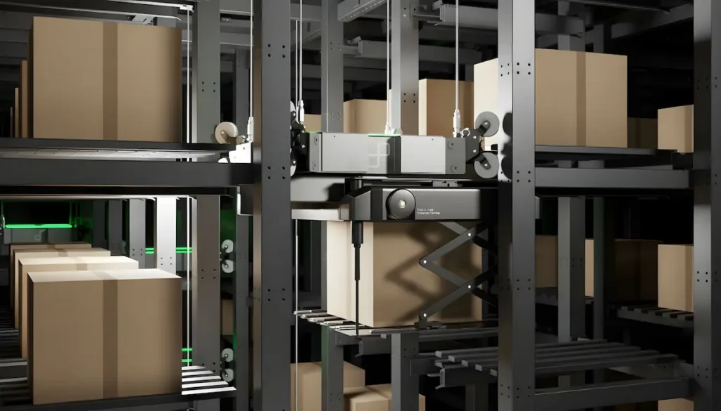 New Cube ASRS Case Handling System